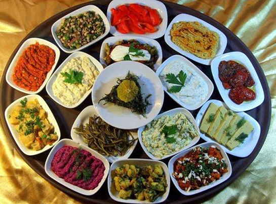 soguk mezeler